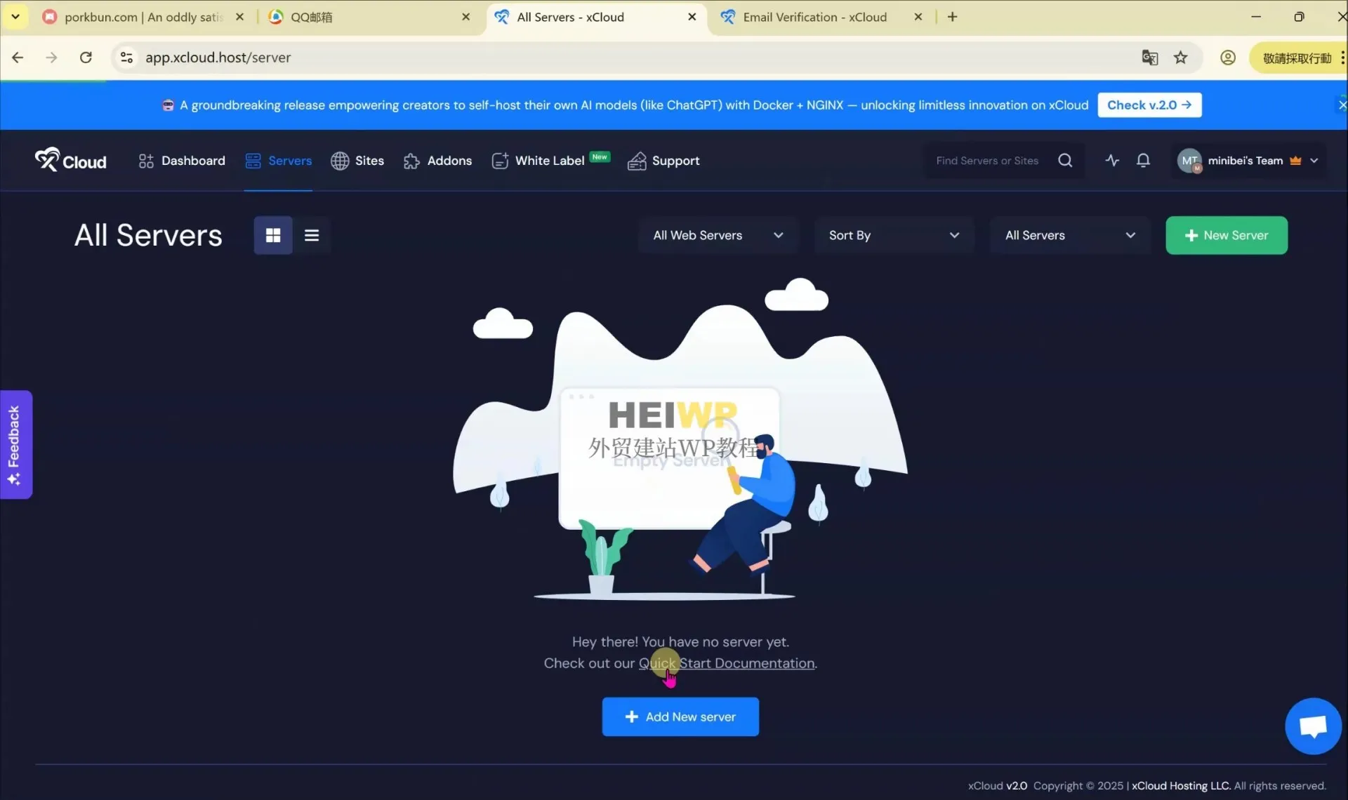 如何在Xcloud进行购买服务器、安装wordpress?(图文详细介绍教程)-HEIWP-外贸建站